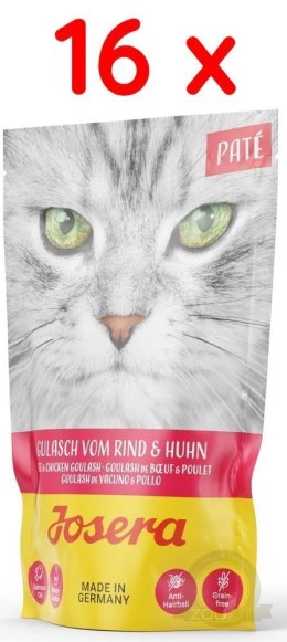 Josera Pate Gulasz Z Kurczakiem I Wołowiną 16x85g