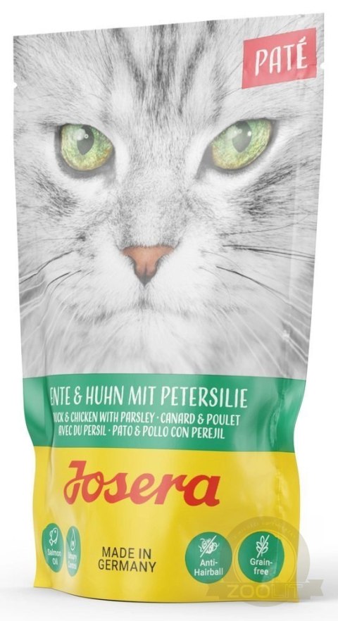 Josera Pate Kaczka Z Kurczakiem I Pietruszką 16x85g Josera Pate Kaczka Z Kurczakiem I Pietruszką 16x85g