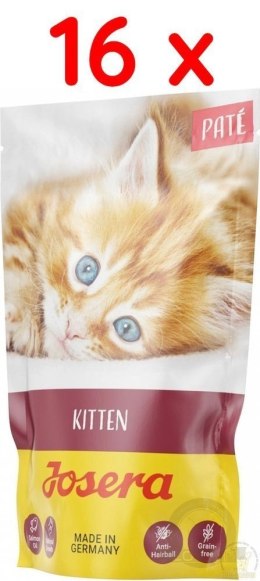 Josera Pate Kitten Z Olejem Z Łososia 16x85g