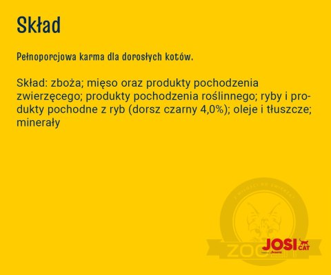JosiCat Josera Crispy Duck 18kg JosiCat Josera Crispy Duck 18kg
