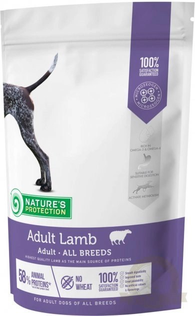 Nature's Protection Lamb Adult All Breeds 500g Nature's Protection Lamb Adult All Breeds 500g