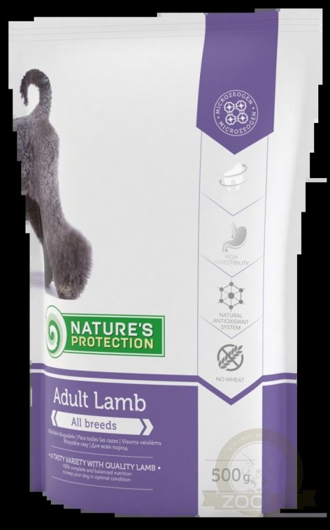 Nature's Protection Lamb Adult All Breeds 500g Nature's Protection Lamb Adult All Breeds 500g