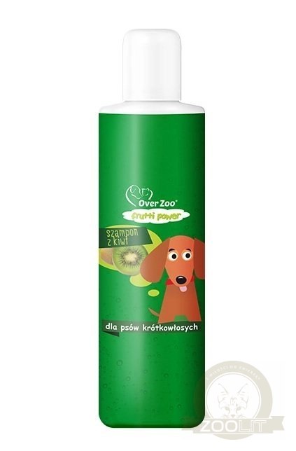 OVER ZOO Szampon Frutti Power Kiwi Dla Psów Krótkowłosych 200ml OVER ZOO Szampon Frutti Power Kiwi Dla Psów Krótkowłosych 200ml