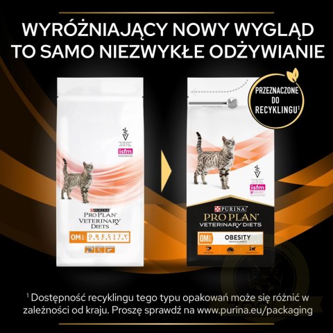 PURINA Pro Plan Veterinary Diets OM Obesity Management Cat 5kg PURINA Pro Plan Veterinary Diets OM Obesity Management Cat 5kg
