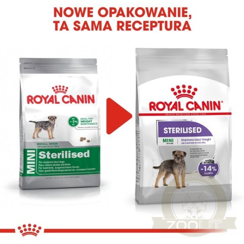 ROYAL CANIN CCN Mini Sterilised 3kg ROYAL CANIN CCN Mini Sterilised 3kg