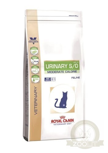 ROYAL CANIN Urinary S/O Moderate Calorie 1,5kg ROYAL CANIN Urinary S/O Moderate Calorie 1,5kg
