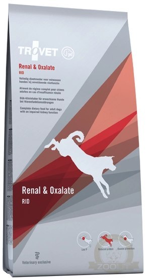 TROVET RID Renal & Oxalate Dla Psa 3kg TROVET RID Renal & Oxalate Dla Psa 3kg