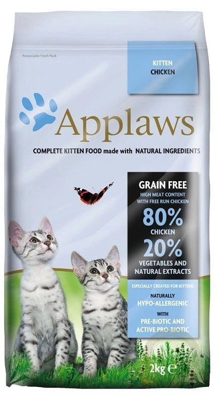 APPLAWS Complete Dry Kitten Chicken 2kg APPLAWS Complete Dry Kitten Chicken 2kg