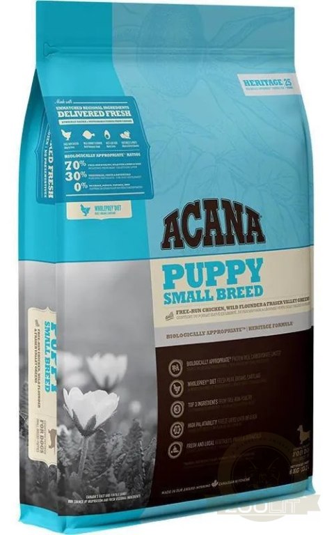 Acana Heritage Puppy Small Breed 6kg Acana Heritage Puppy Small Breed 6kg