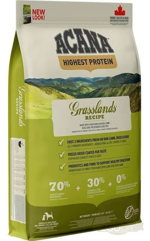 Acana Regionals Grasslands Dog 6kg Acana Regionals Grasslands Dog 6kg