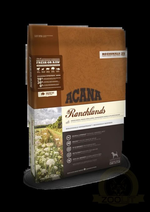 Acana Regionals Ranchlands Dog 6kg Acana Regionals Ranchlands Dog 6kg