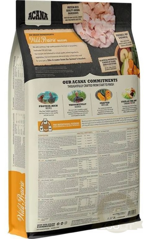 Acana Regionals Wild Prairie Dog 6kg Acana Regionals Wild Prairie Dog 6kg