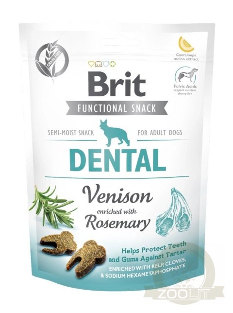 Brit Care Dog Functional Snack Dental Venison 150g Brit Care Dog Functional Snack Dental Venison 150g