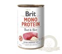 Brit Mono Protein Beef & Brown Rice 400g