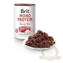 Brit Mono Protein Beef & Brown Rice 400g
