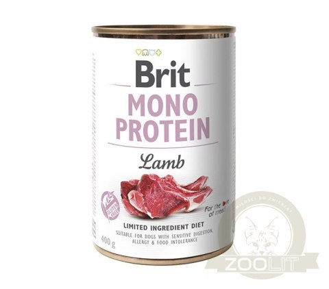 Brit Mono Protein Lamb 400g Brit Mono Protein Lamb 400g