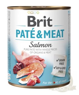 Brit Pate & Meat Salmon 800g