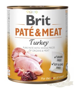 Brit Pate & Meat Turkey 800g