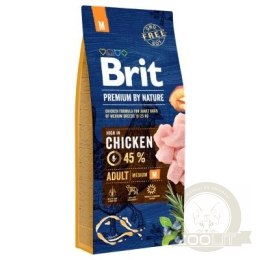 Brit Premium By Nature Adult M 8kg