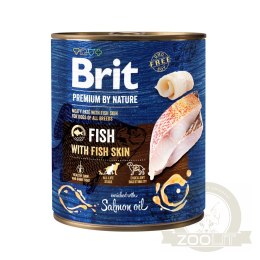 Brit Premium By Nature Fish With Fish Skin 800g