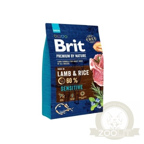 Brit Premium By Nature Sensitive Lamb 3kg Brit Premium By Nature Sensitive Lamb 3kg