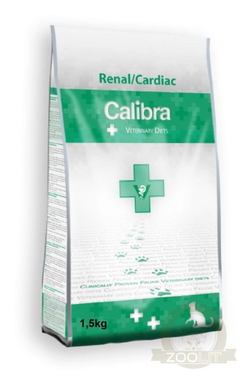 Calibra Veterinary Diets Cat Renal/Cardiac 2kg Calibra Veterinary Diets Cat Renal/Cardiac 2kg