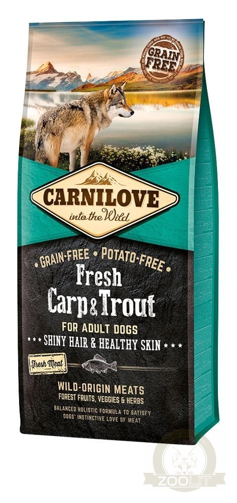 Carnilove Fresh Carp Trout Adult 12kg Carnilove Fresh Carp Trout Adult 12kg