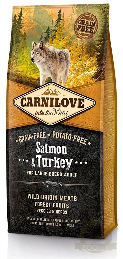 Carnilove Salmon & Turkey For Large Breed Adult 1,5kg Carnilove Salmon & Turkey For Large Breed Adult 1,5kg