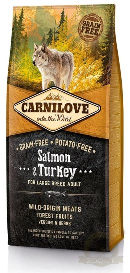 Carnilove Salmon & Turkey For Large Breed Adult 12kg