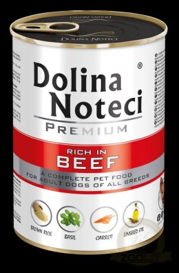 Dolina Noteci Premium Bogata W Wołowinę 400g