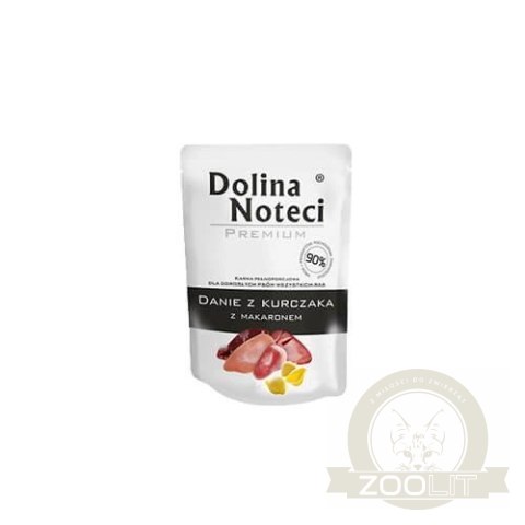 Dolina Noteci Premium Danie Z Kurczaka Z Makaronem 300g Dolina Noteci Premium Danie Z Kurczaka Z Makaronem 300g