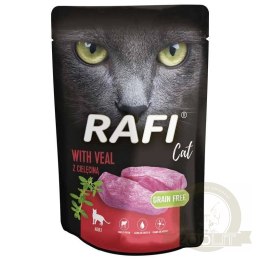 Dolina Noteci Rafi Cat Adult Z Cielęciną 100g