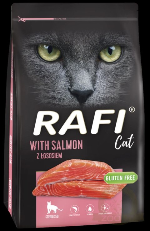 Dolina Noteci Rafi Cat Karma Sucha Dla Kotów Sterylizowanych Z Łososiem 7kg Dolina Noteci Rafi Cat Karma Sucha Dla Kotów Sterylizowanych Z Łososiem 7kg