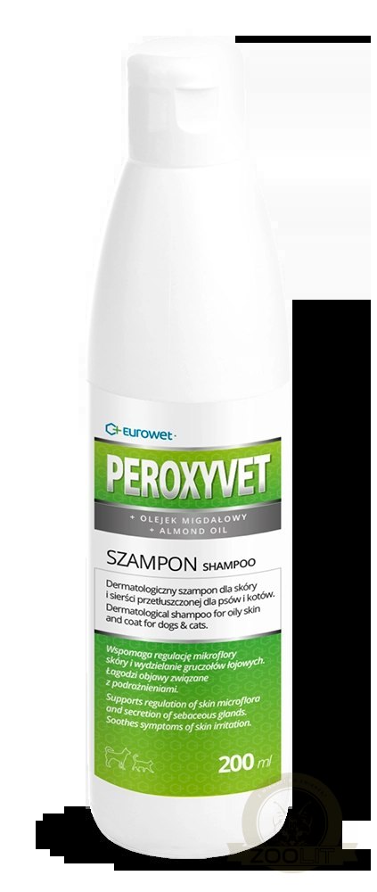 Eurowet Szampon Peroxyvet 200ml Eurowet Szampon Peroxyvet 200ml