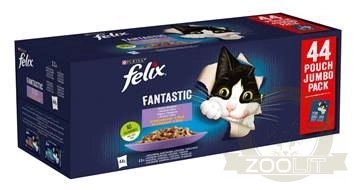 Felix Fantastic Mix Mięsny W Galaretce 44x85g Felix Fantastic Mix Mięsny W Galaretce 44x85g