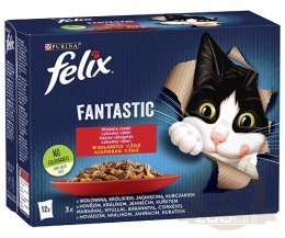 Felix Fantastic Wiejskie Smaki W Galaretce 12x85g