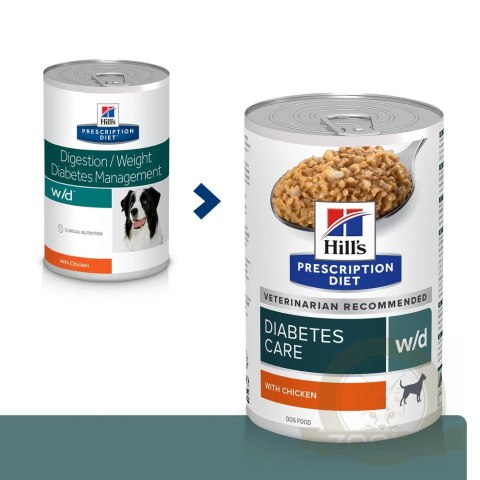 Hill's PD Prescription Diet Canine Diabetes Care w/d 370g Hill's PD Prescription Diet Canine Diabetes Care w/d 370g