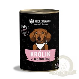 Paka Zwierzaka Seventh Heaven Królik Z Wołowiną 400g
