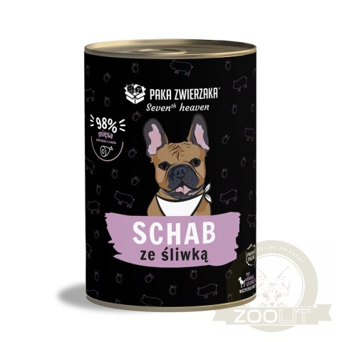 Paka Zwierzaka Seventh Heaven Schab Ze Śliwką 400g