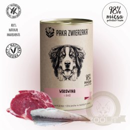 Paka Zwierzaka Wołowina I Śledź 400g