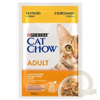 Purina Cat Chow Adult Kurczak I Cukinia 85g Purina Cat Chow Adult Kurczak I Cukinia 85g