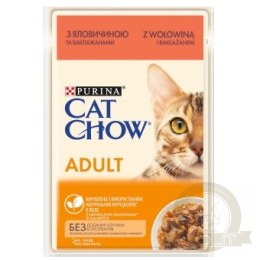 Purina Cat Chow Adult Wołowina Z Bakłażanem 85g