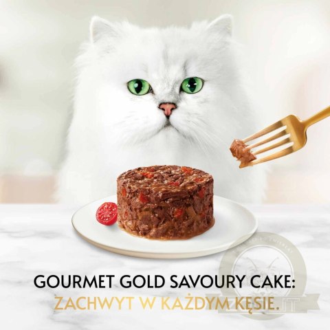 Purina Gourmet Gold wołowina w pomidorach 85g Purina Gourmet Gold wołowina w pomidorach 85g