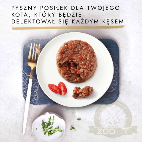 Purina Gourmet Gold wołowina w pomidorach 85g Purina Gourmet Gold wołowina w pomidorach 85g