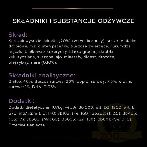 Purina Pro Plan Original Kitten Kurczak Z Ryżem 400g Purina Pro Plan Original Kitten Kurczak Z Ryżem 400g