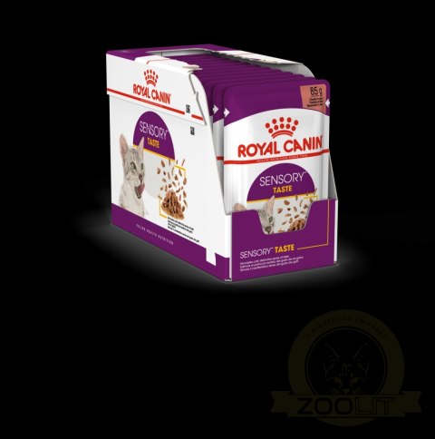 ROYAL CANIN Sensory Taste Kawałki W Sosie 12x85g ROYAL CANIN Sensory Taste Kawałki W Sosie 12x85g
