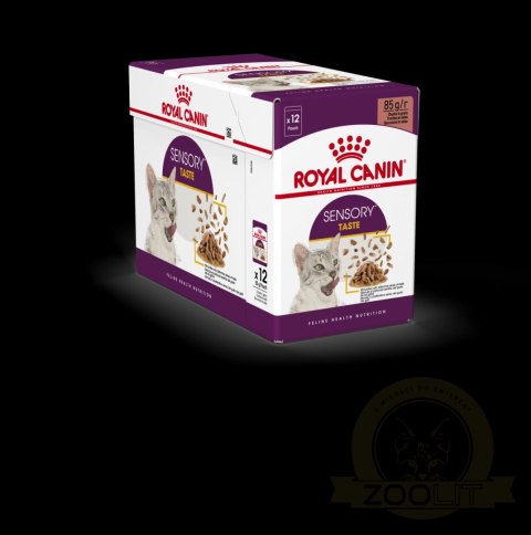 ROYAL CANIN Sensory Taste Kawałki W Sosie 12x85g ROYAL CANIN Sensory Taste Kawałki W Sosie 12x85g