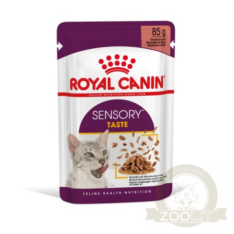 ROYAL CANIN Sensory Taste Kawałki W Sosie 12x85g ROYAL CANIN Sensory Taste Kawałki W Sosie 12x85g