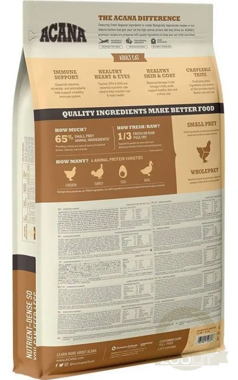 Acana Homestead Harvest Cat 4,5kg Acana Homestead Harvest Cat 4,5kg