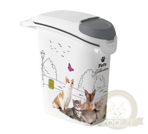 Curver PetLife Pojemnik Do Przechowywania Karmy W Koty 10l Curver PetLife Pojemnik Do Przechowywania Karmy W Koty 10l